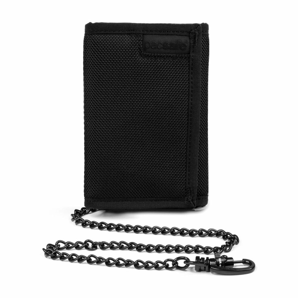 Pacsafe RFIDsafe Z50 Tri-Fold Wallet Black 10600100 reisaccessoires online bestellen bij Kathmandu Outdoor & Travel