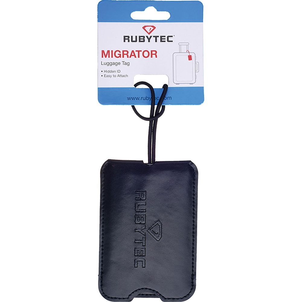 Rubytec Rubytec Migrator Luggage Tag RU53110 trekkingrugzakken Rubytec Migrator Luggage Tag Black RU53110 trekkingrugzakken online bestellen bij Kathmandu Outdoor & Travel