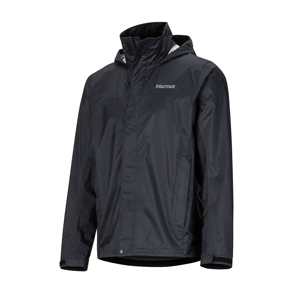 Marmot PreCip Eco Jacket Black 41500-001 jassen online bestellen bij Kathmandu Outdoor & Travel