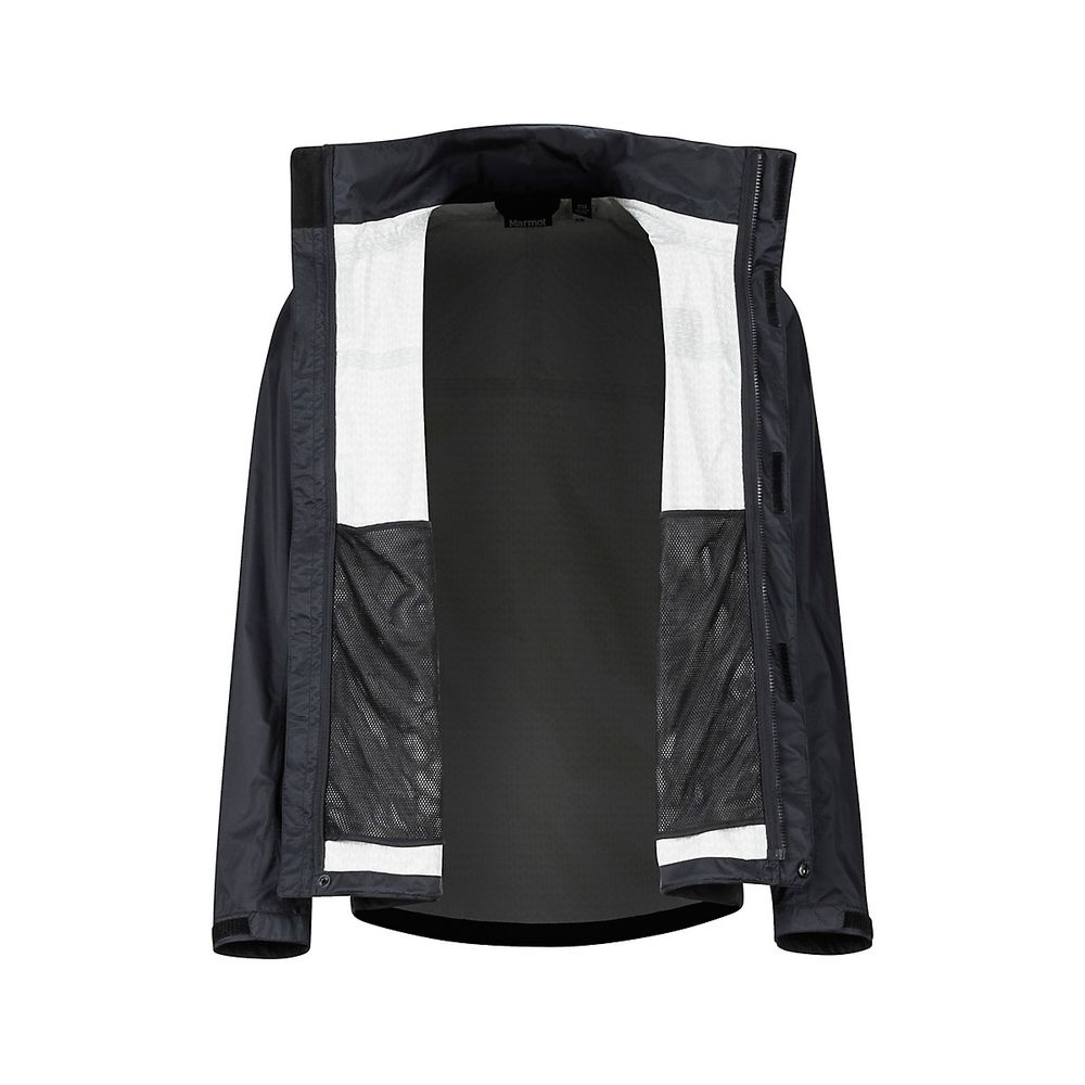 Marmot PreCip Eco Jacket Black 41500-001 jassen online bestellen bij Kathmandu Outdoor & Travel
