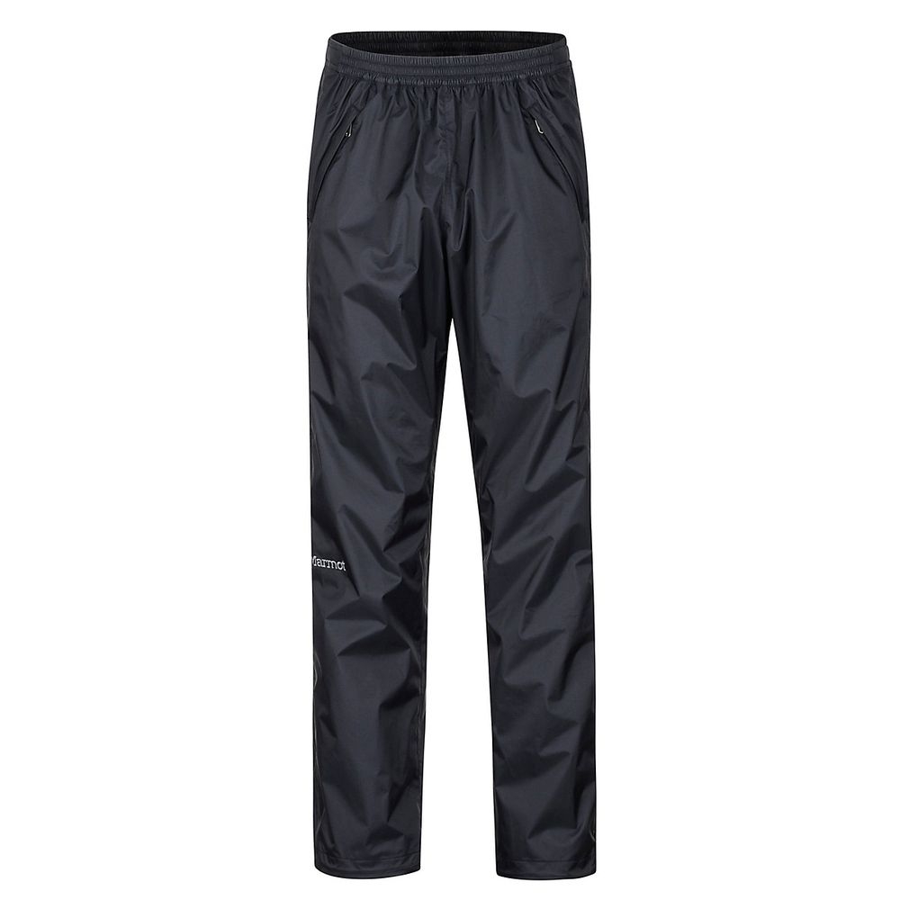 Marmot PreCip Eco Full Zip Pants Regular Black 41530R-001 broeken online bestellen bij Kathmandu Outdoor & Travel