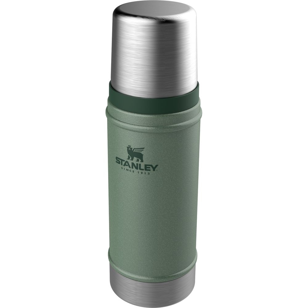 Stanley Stanley The Legendary Classic Bottle 0,47L 10-01228-072 drinkflessen en thermosflessen Stanley The Legendary Classic Bottle 0,47L Hammertone Green 10-01228-072 drinkflessen en thermosflessen online bestellen bij Kathmandu Outdoor & Travel
