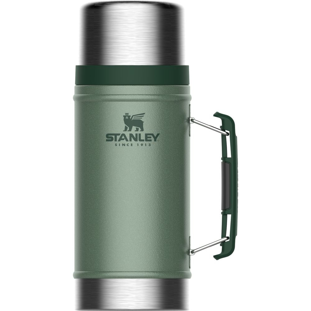 Stanley Stanley Classic Food Jar 0,94L 10-07937-003 drinkflessen en thermosflessen Stanley Classic Food Jar 0,94L Hammertone Green 10-07937-003 drinkflessen en thermosflessen online bestellen bij Kathmandu Outdoor & Travel
