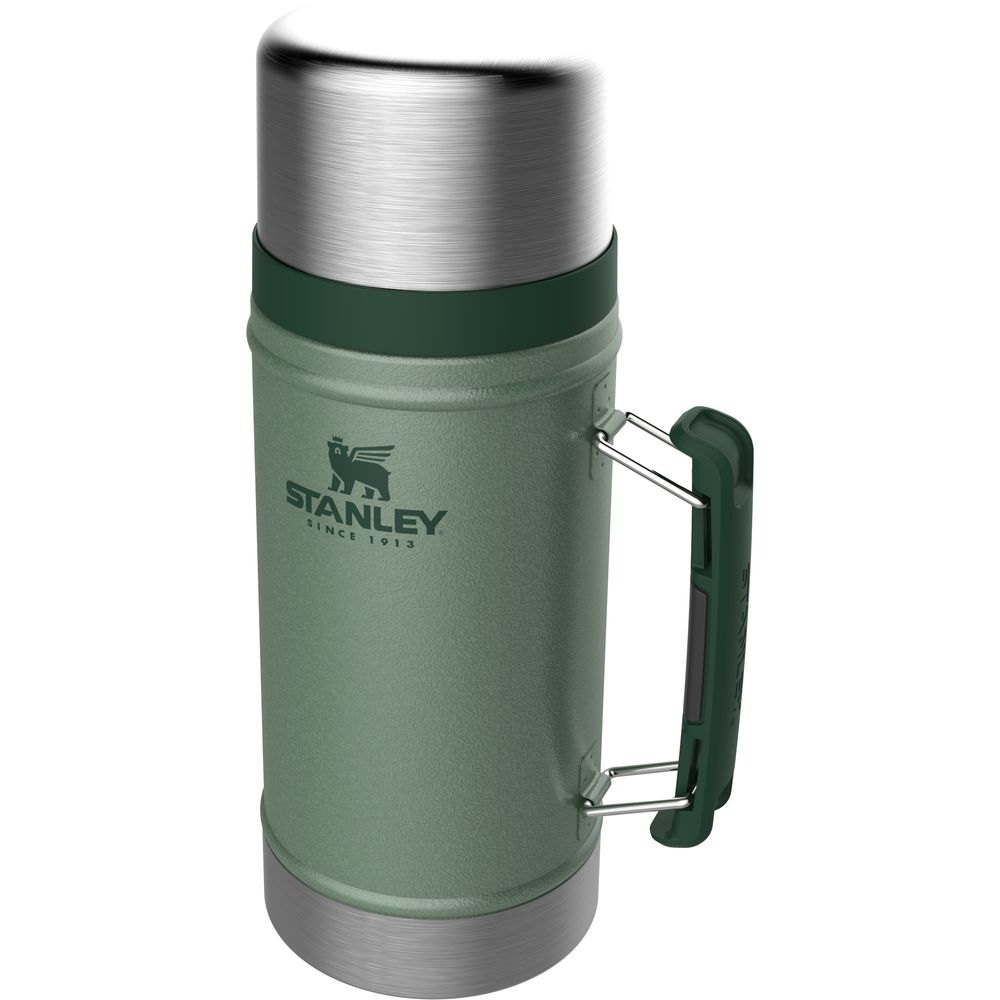 Stanley Stanley Classic Food Jar 0,94L 10-07937-003 drinkflessen en thermosflessen Stanley Classic Food Jar 0,94L Hammertone Green 10-07937-003 drinkflessen en thermosflessen online bestellen bij Kathmandu Outdoor & Travel