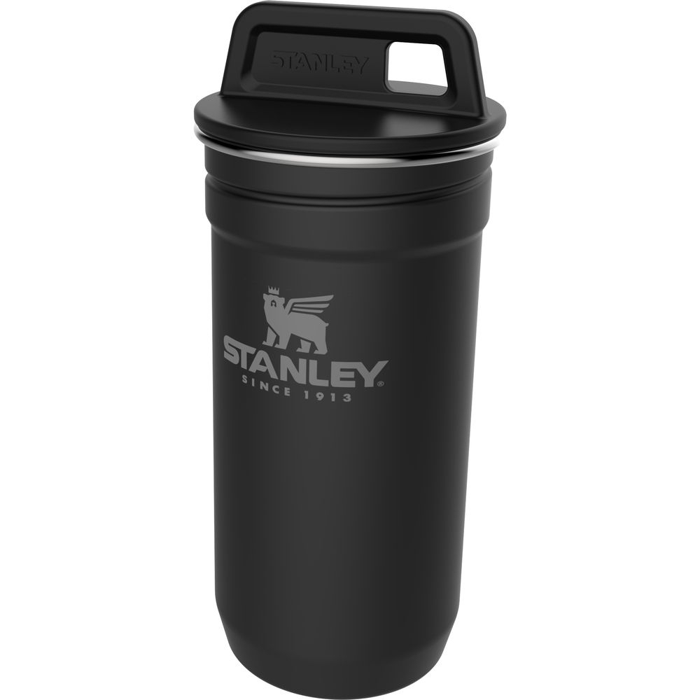 Stanley Stanley Stainless Steel Shot Set 10-01705-036 drinkflessen en thermosflessen Stanley Stainless Steel Shot Set Matte Black 10-01705-036 drinkflessen en thermosflessen online bestellen bij Kathmandu Outdoor & Travel
