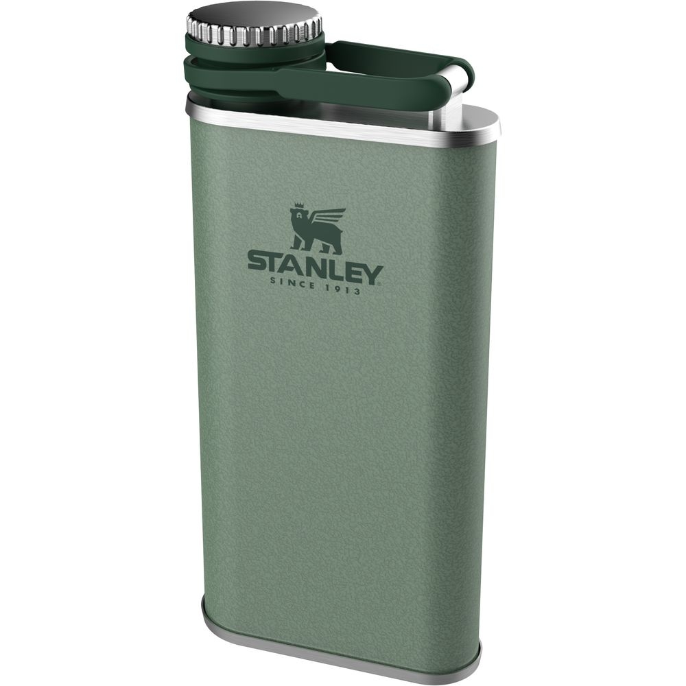 Stanley Stanley Wide Mouth Flask 230ml 10-00837-126 drinkflessen en thermosflessen Stanley Wide Mouth Flask 230ml Hammertone Green 10-00837-126 drinkflessen en thermosflessen online bestellen bij Kathmandu Outdoor & Travel