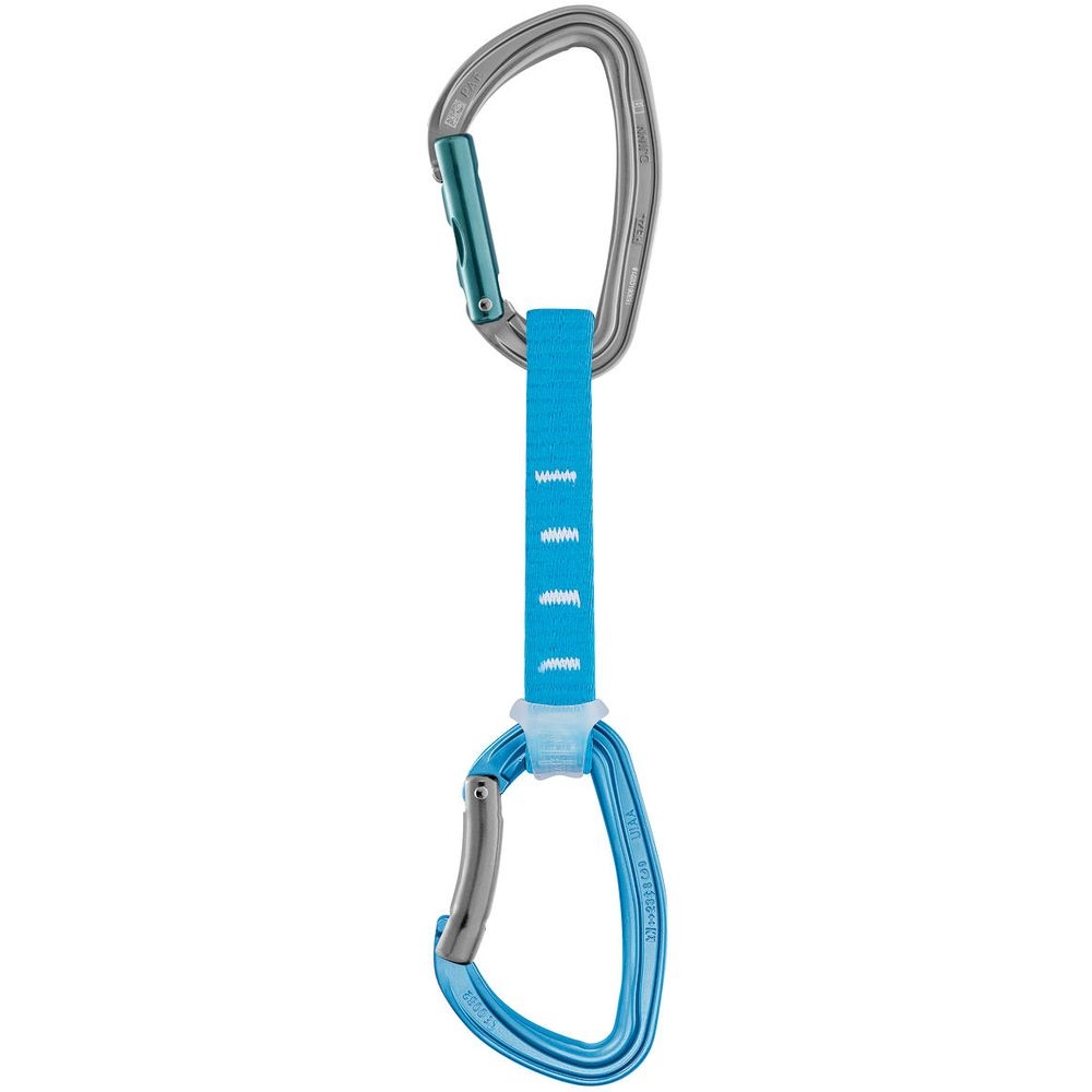 Petzl Petzl Djinn Axess Quickdraw 12cm M060CA00 karabiners en setjes Petzl Djinn Axess Quickdraw 12cm Blue M060CA00 karabiners en setjes online bestellen bij Kathmandu Outdoor & Travel