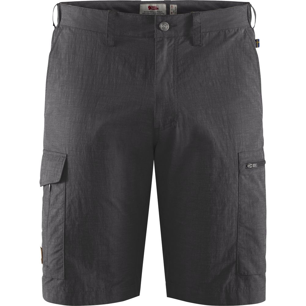 Fjällräven Travellers MT Shorts Dark grey 84756-030 broeken online bestellen bij Kathmandu Outdoor & Travel