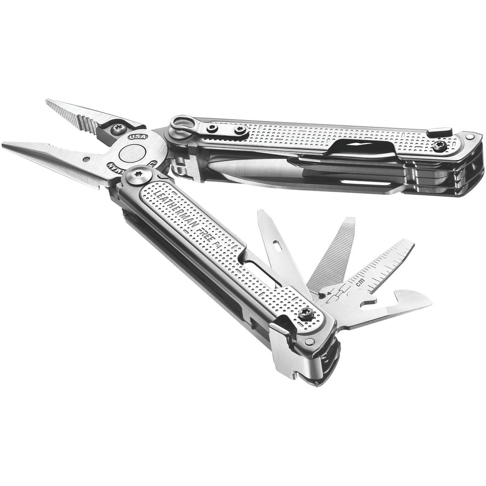 Leatherman Leatherman Free P4 Multitool LE FP4 messen & tools Leatherman Free P4 Multitool Zilver LE FP4 messen & tools online bestellen bij Kathmandu Outdoor & Travel