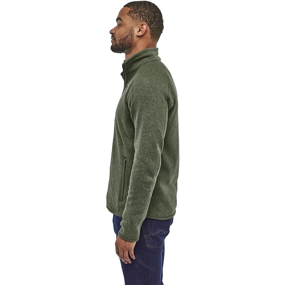 Patagonia Patagonia Better Sweater Jacket 25528-INDG fleeces en truien Patagonia Better Sweater Jacket Industrial Green 25528-INDG fleeces en truien online bestellen bij Kathmandu Outdoor & Travel