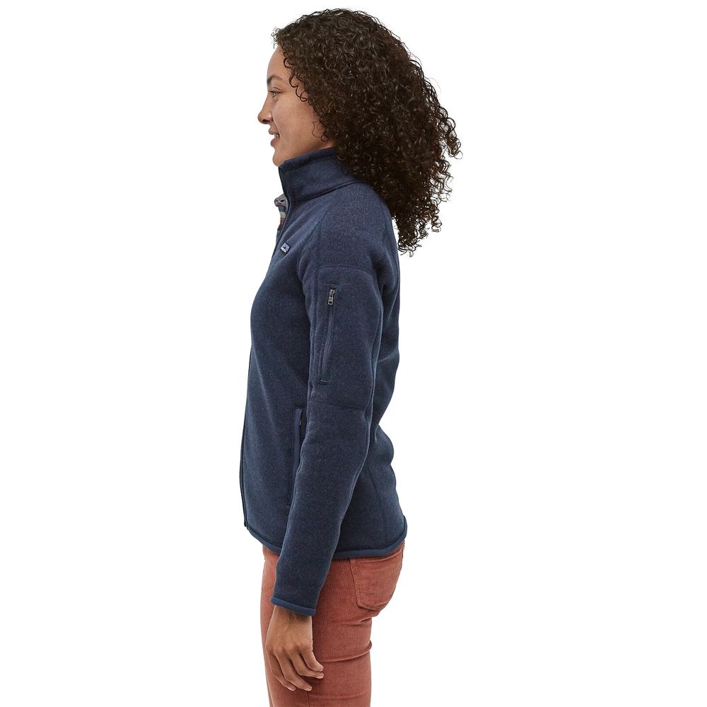 Patagonia Patagonia Better Sweater Jacket Women's 25543-NENA fleeces en truien Patagonia Better Sweater Jacket Women's New Navy 25543-NENA fleeces en truien online bestellen bij Kathmandu Outdoor & Travel