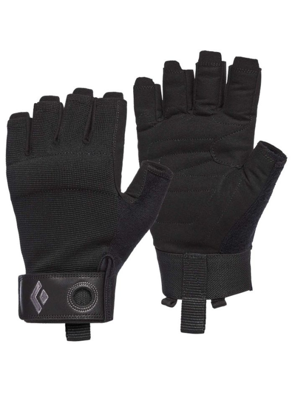 Black Diamond  Crag Half-Finger Glove Zwart