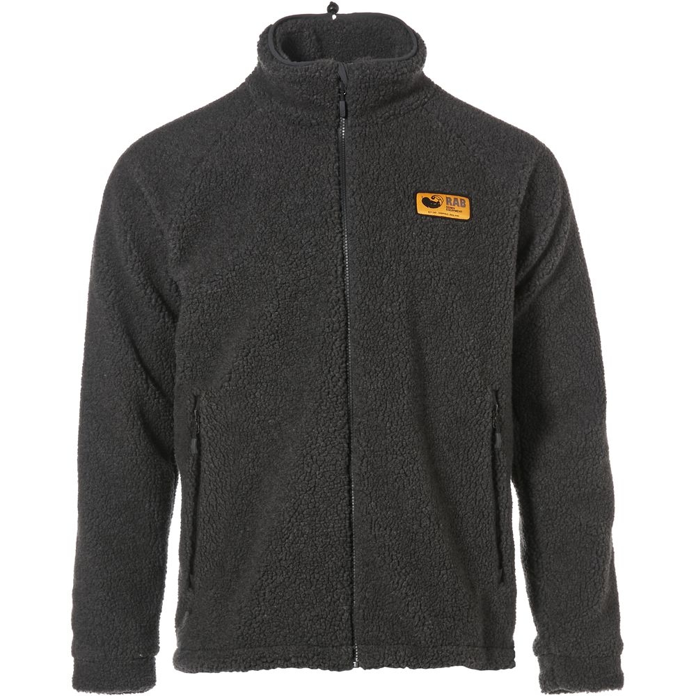 Rab Rab Original Pile Jacket QFC-24-GT fleeces en truien Rab Original Pile Jacket Grit QFC-24-GT fleeces en truien online bestellen bij Kathmandu Outdoor & Travel