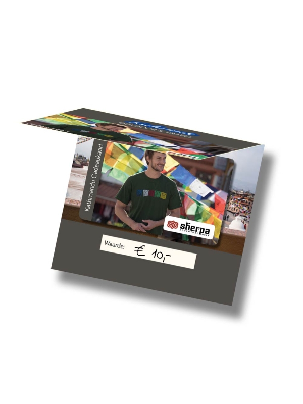 Kathmandu Cadeaukaart 10 Euro . Kathmandu Cadeaukaart 10 Euro .