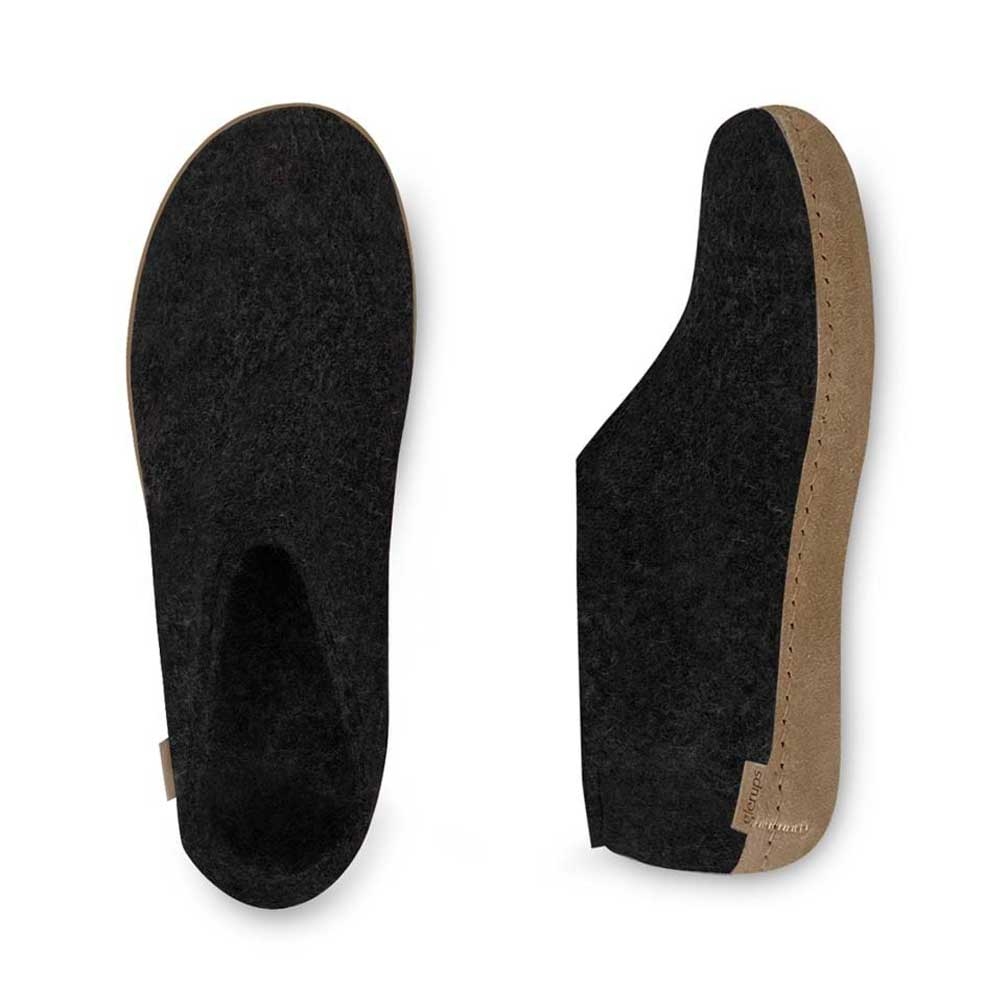 Glerups Glerups Shoe Leather A-02 Charcoal pantoffels en huissokken Glerups Shoe Leather Charcoal A-02 Charcoal pantoffels en huissokken online bestellen bij Kathmandu Outdoor & Travel