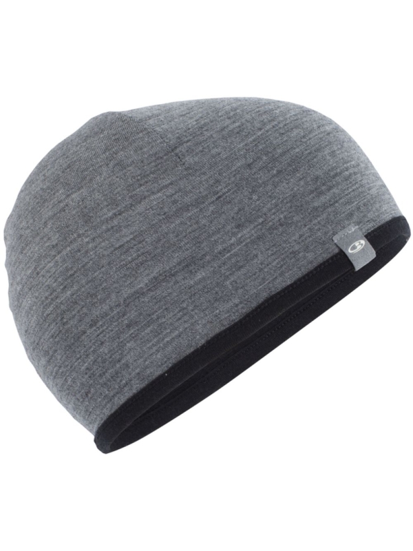 Icebreaker  Pocket Hat Black/Gritstone hthr