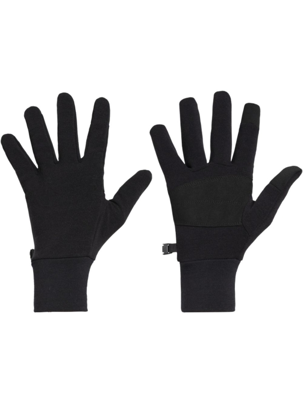 Icebreaker Sierra Gloves Black Icebreaker Sierra Gloves Black