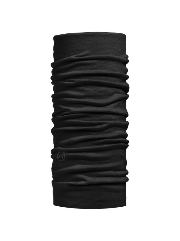 Buff Buff Lightweight Merino Wool Solid Black Buff Buff Lightweight Merino Wool Solid Black
