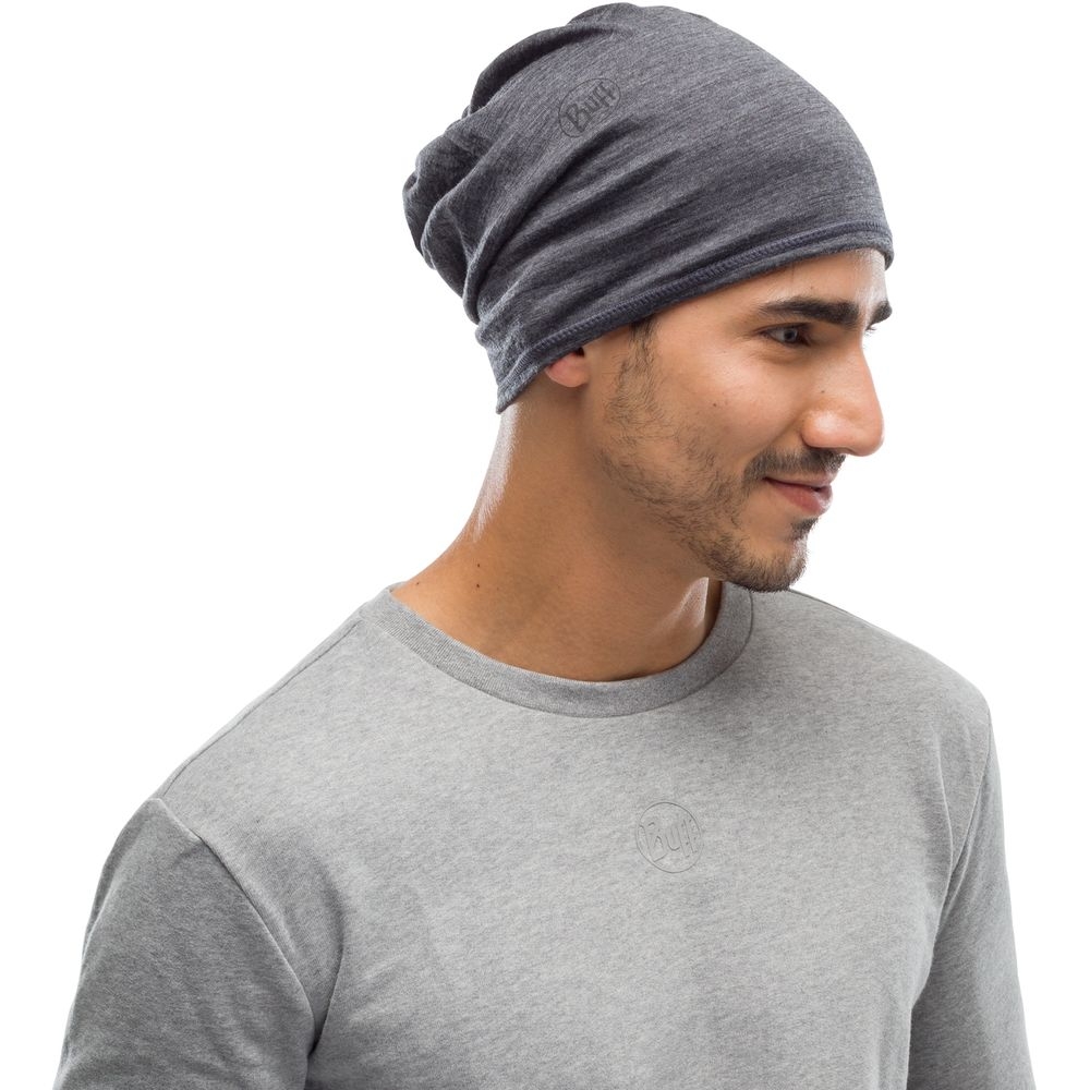 Buff Buff Buff Lightweight Merino Wool 100202 kleding accessoires Buff Buff Lightweight Merino Wool Solid Grey 100202 kleding accessoires online bestellen bij Kathmandu Outdoor & Travel