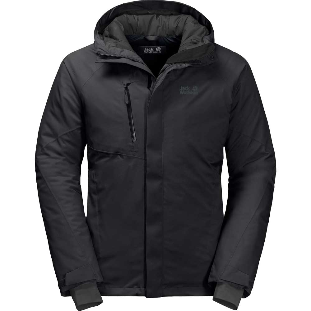 Jack Wolfskin Troposphere Jacket Black 1111711-6000 jassen online bestellen bij Kathmandu Outdoor & Travel