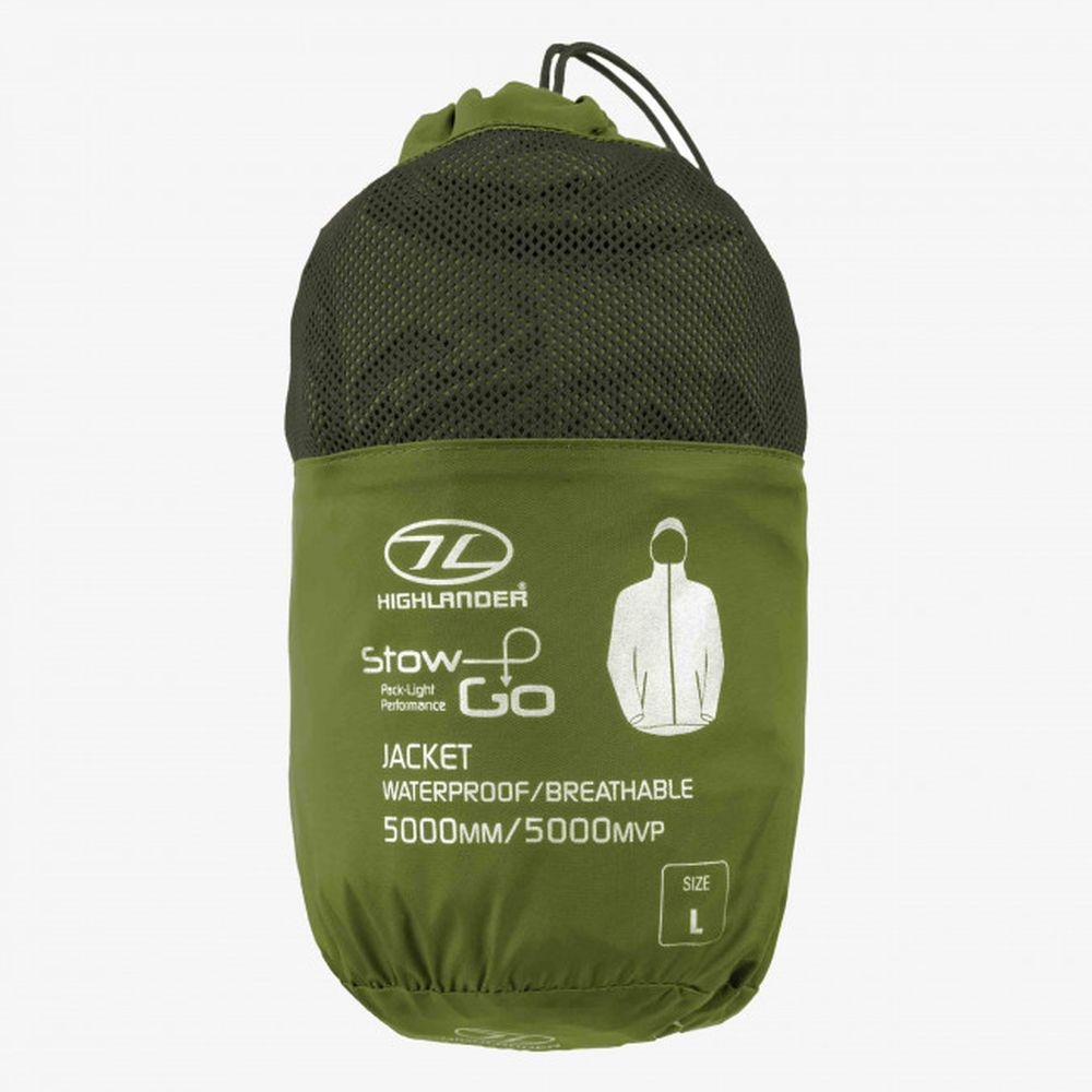 Stow & Go Stow & Go Packaway Jacket Uni JAC077-Olive jassen Stow & Go Packaway Jacket Uni Olive JAC077-Olive jassen online bestellen bij Kathmandu Outdoor & Travel
