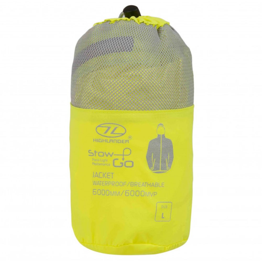 Stow & Go Packaway Jacket Yellow JAC077-YW jassen online bestellen bij Kathmandu Outdoor & Travel