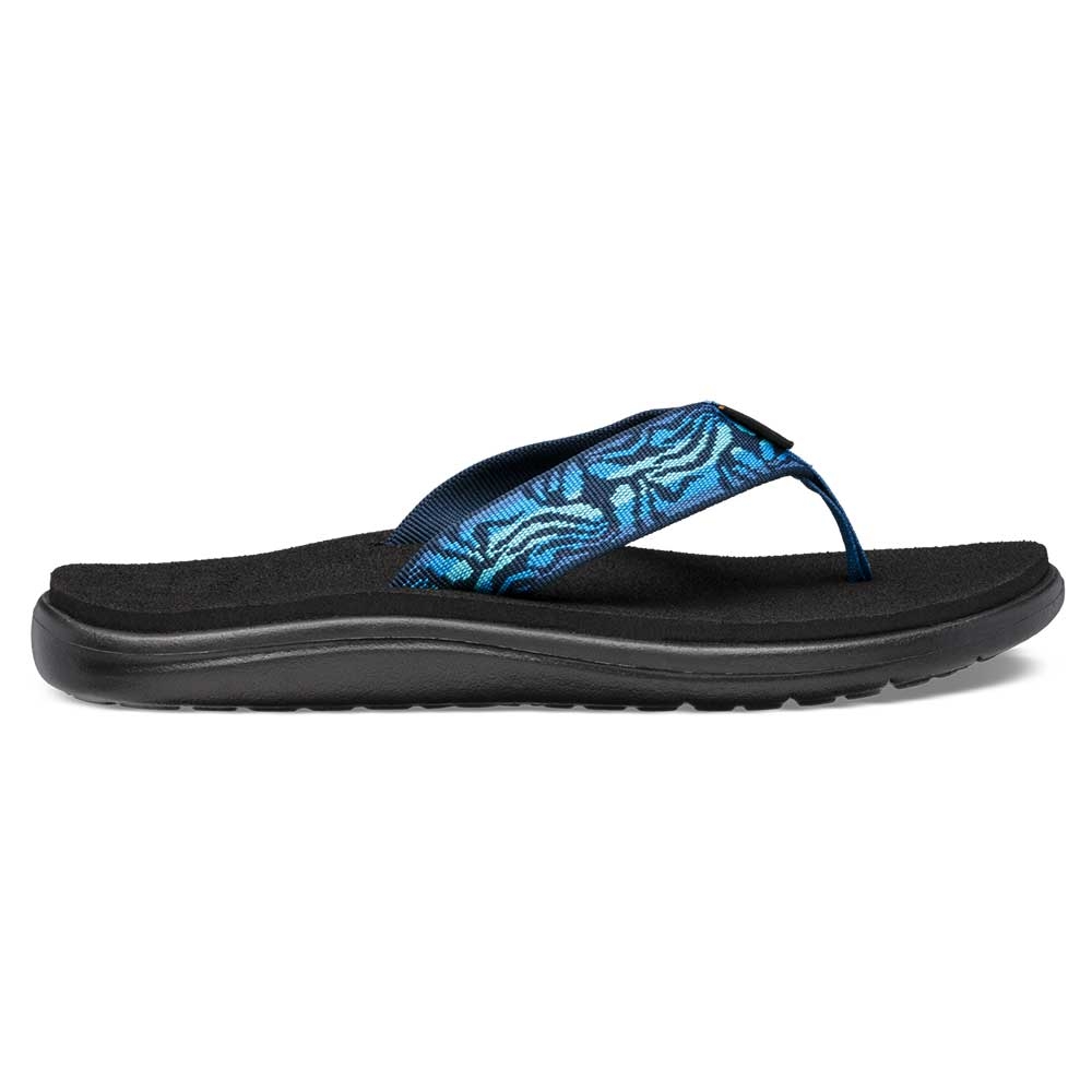 Teva Teva Voya Flip Women's 1019040-MBIR slippers Teva Voya Flip Women's Minoa Black Iris 1019040-MBIR slippers online bestellen bij Kathmandu Outdoor & Travel