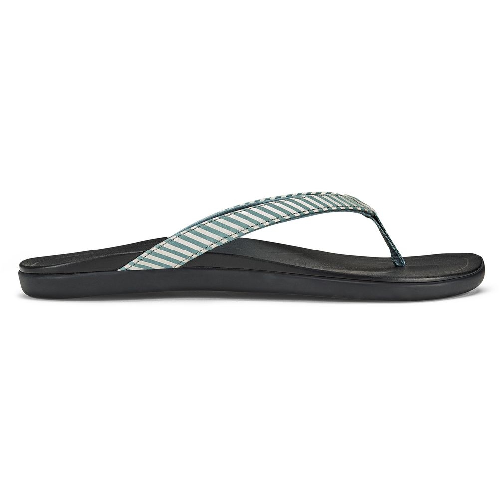 Olukai Olukai Ho'Opio women's 20294-KCZP slippers Olukai Ho'Opio women's Dusk Stripe 20294-KCZP slippers online bestellen bij Kathmandu Outdoor & Travel