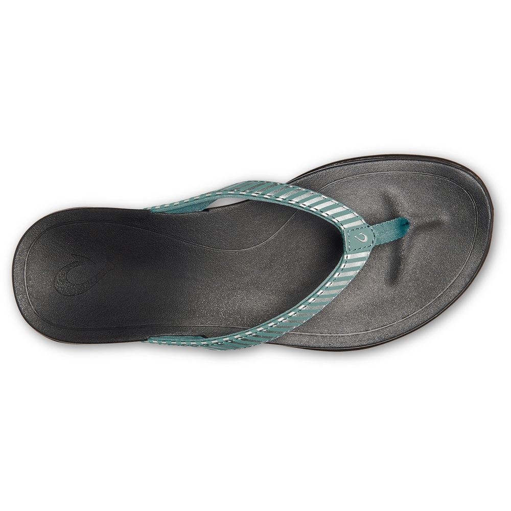 Olukai Olukai Ho'Opio women's 20294-KCZP slippers Olukai Ho'Opio women's Dusk Stripe 20294-KCZP slippers online bestellen bij Kathmandu Outdoor & Travel
