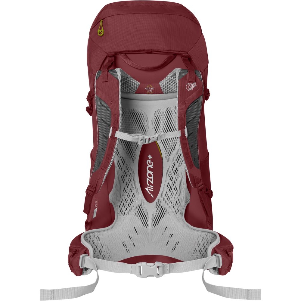 Lowe Alpine AirZone Trek ND43:50 Raspberry FTE-92-RA-43 dagrugzakken online bestellen bij Kathmandu Outdoor & Travel