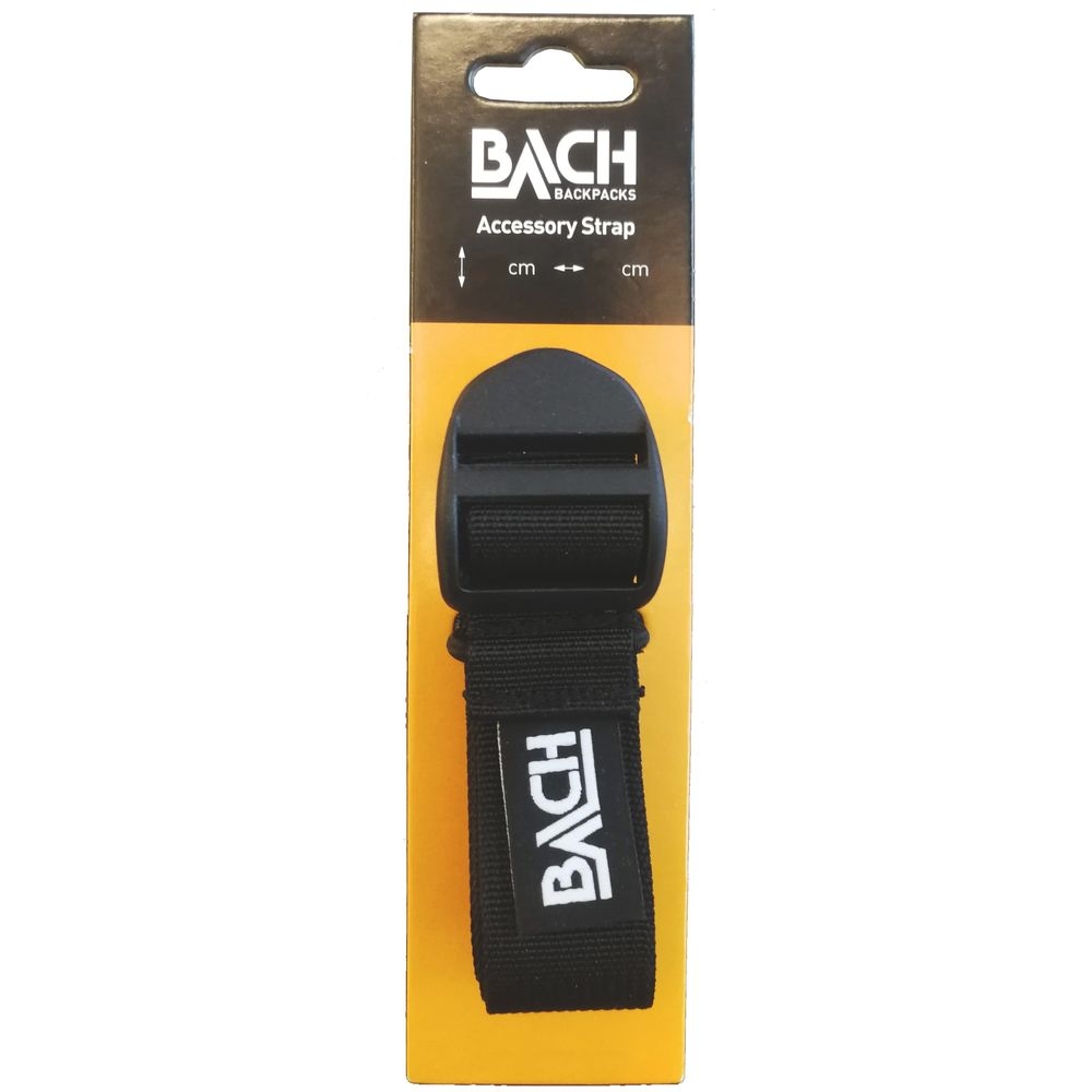 Bach Bach Accessory Strap 25mm 150cm 276114-0001-150 trekkingrugzakken Bach Accessory Strap 25mm 150cm Black 276114-0001-150 trekkingrugzakken online bestellen bij Kathmandu Outdoor & Travel