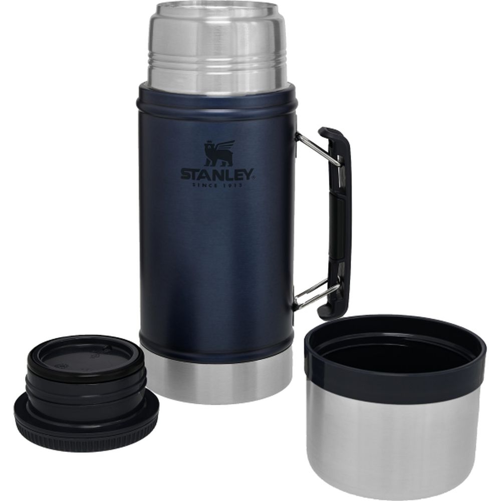 Stanley Stanley Classic Food Jar 0,94L 10-07937-019 drinkflessen en thermosflessen Stanley Classic Food Jar 0,94L Nightfall 10-07937-019 drinkflessen en thermosflessen online bestellen bij Kathmandu Outdoor & Travel