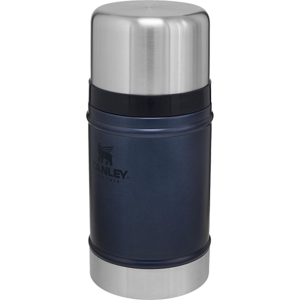 Stanley Stanley Classic Food Jar 0,7L 10-07936-022 drinkflessen en thermosflessen Stanley Classic Food Jar 0,7L Nightfall 10-07936-022 drinkflessen en thermosflessen online bestellen bij Kathmandu Outdoor & Travel