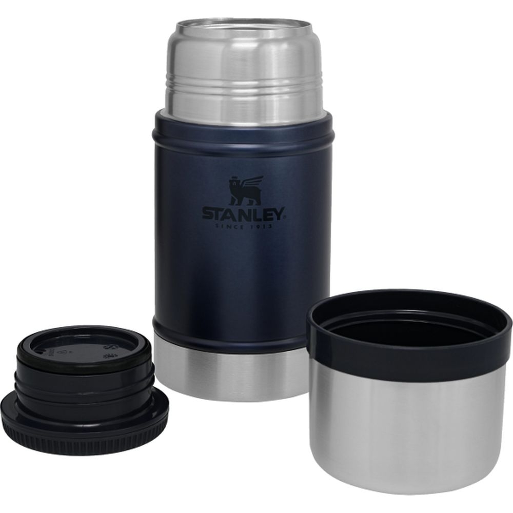 Stanley Stanley Classic Food Jar 0,7L 10-07936-022 drinkflessen en thermosflessen Stanley Classic Food Jar 0,7L Nightfall 10-07936-022 drinkflessen en thermosflessen online bestellen bij Kathmandu Outdoor & Travel
