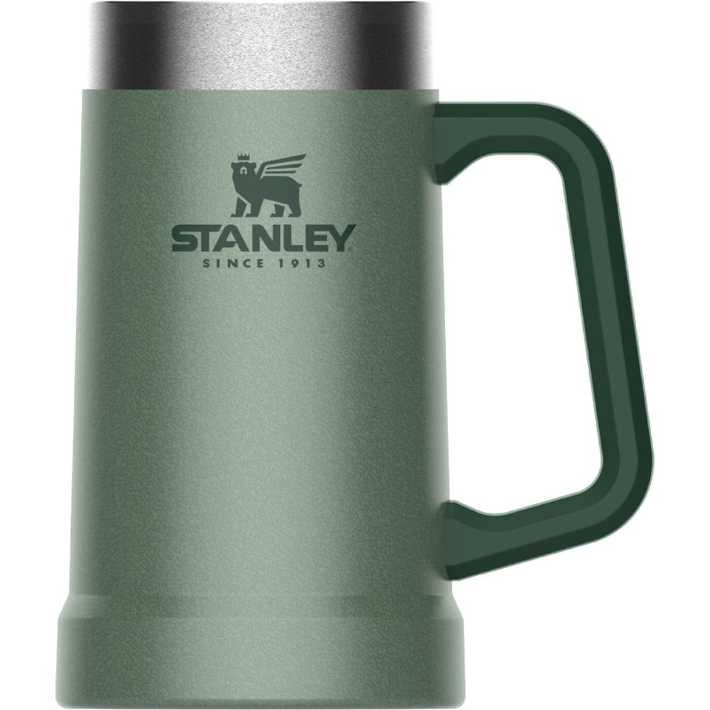 Stanley Stanley Beer Stein 10-02874-033 drinkflessen en thermosflessen Stanley Beer Stein Hammertone Green 10-02874-033 drinkflessen en thermosflessen online bestellen bij Kathmandu Outdoor & Travel