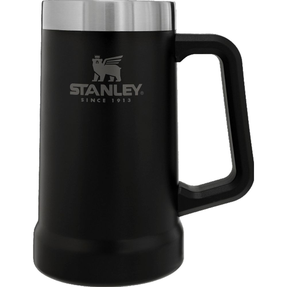 Stanley Stanley Beer Stein 10-02874-034 drinkflessen en thermosflessen Stanley Beer Stein Matte Black 10-02874-034 drinkflessen en thermosflessen online bestellen bij Kathmandu Outdoor & Travel