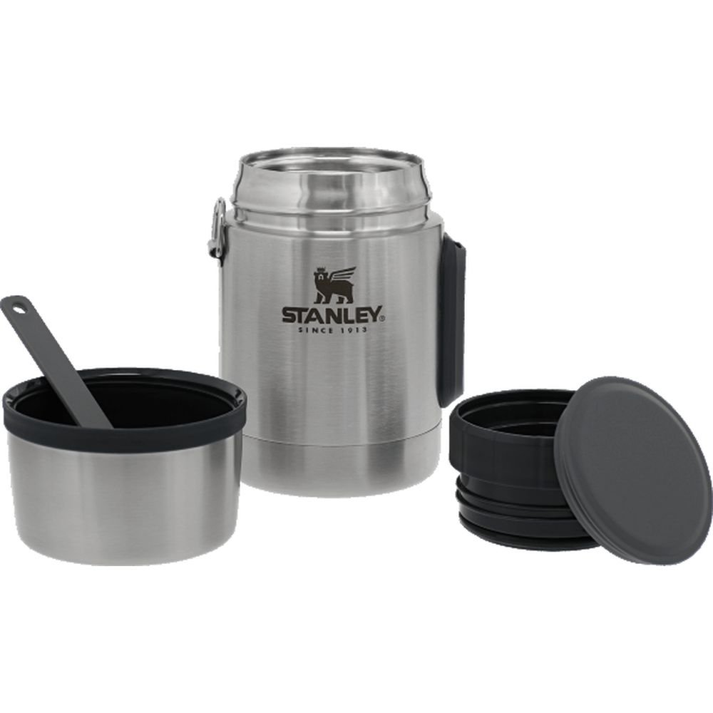 Stanley Stanley All-In-One Food Jar 10-01287-032 drinkflessen en thermosflessen Stanley All-In-One Food Jar Stainless Steel 10-01287-032 drinkflessen en thermosflessen online bestellen bij Kathmandu Outdoor & Travel