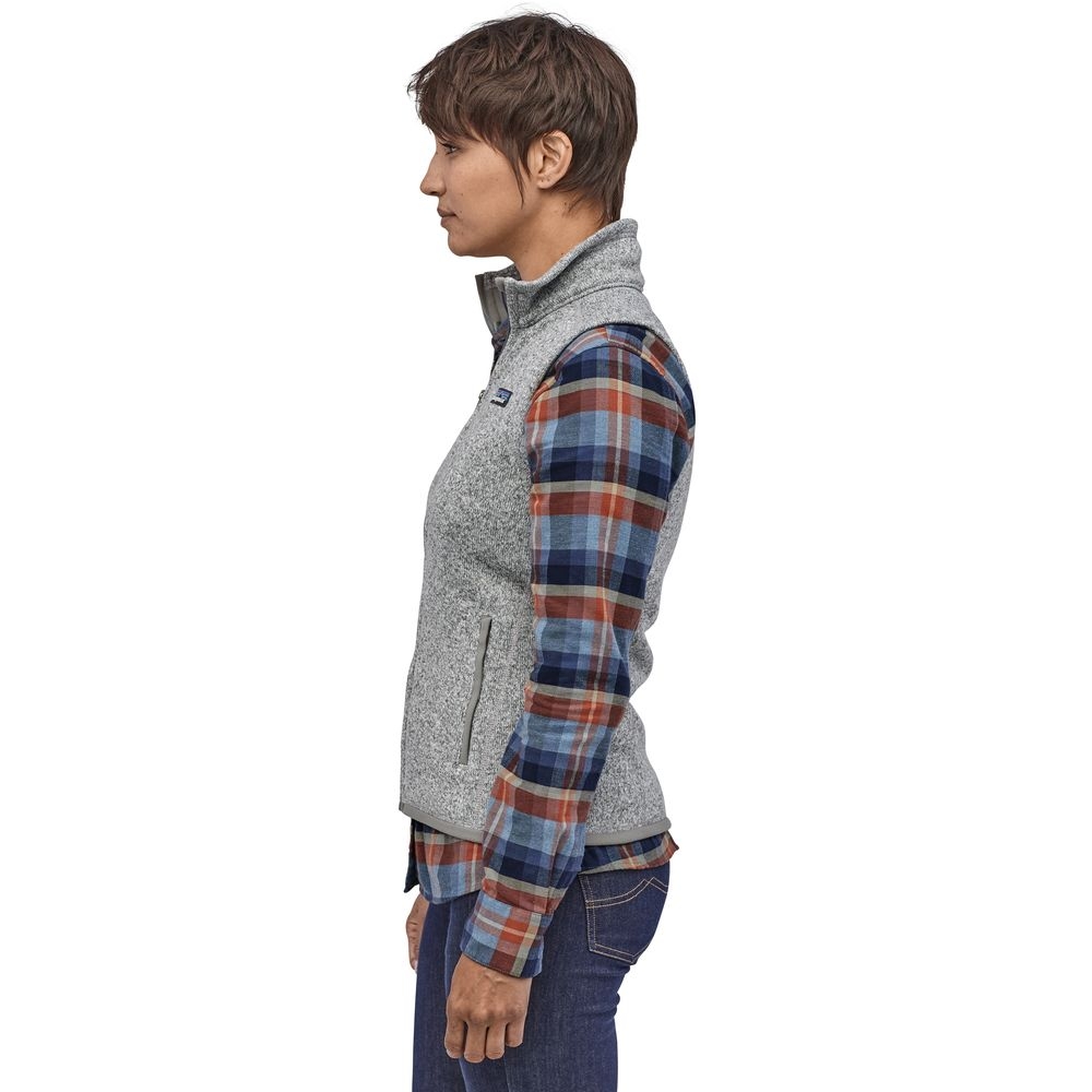 Patagonia Patagonia Better Sweater Vest Women's 25887-BCW jassen Patagonia Better Sweater Vest Women's Birch White 25887-BCW jassen online bestellen bij Kathmandu Outdoor & Travel