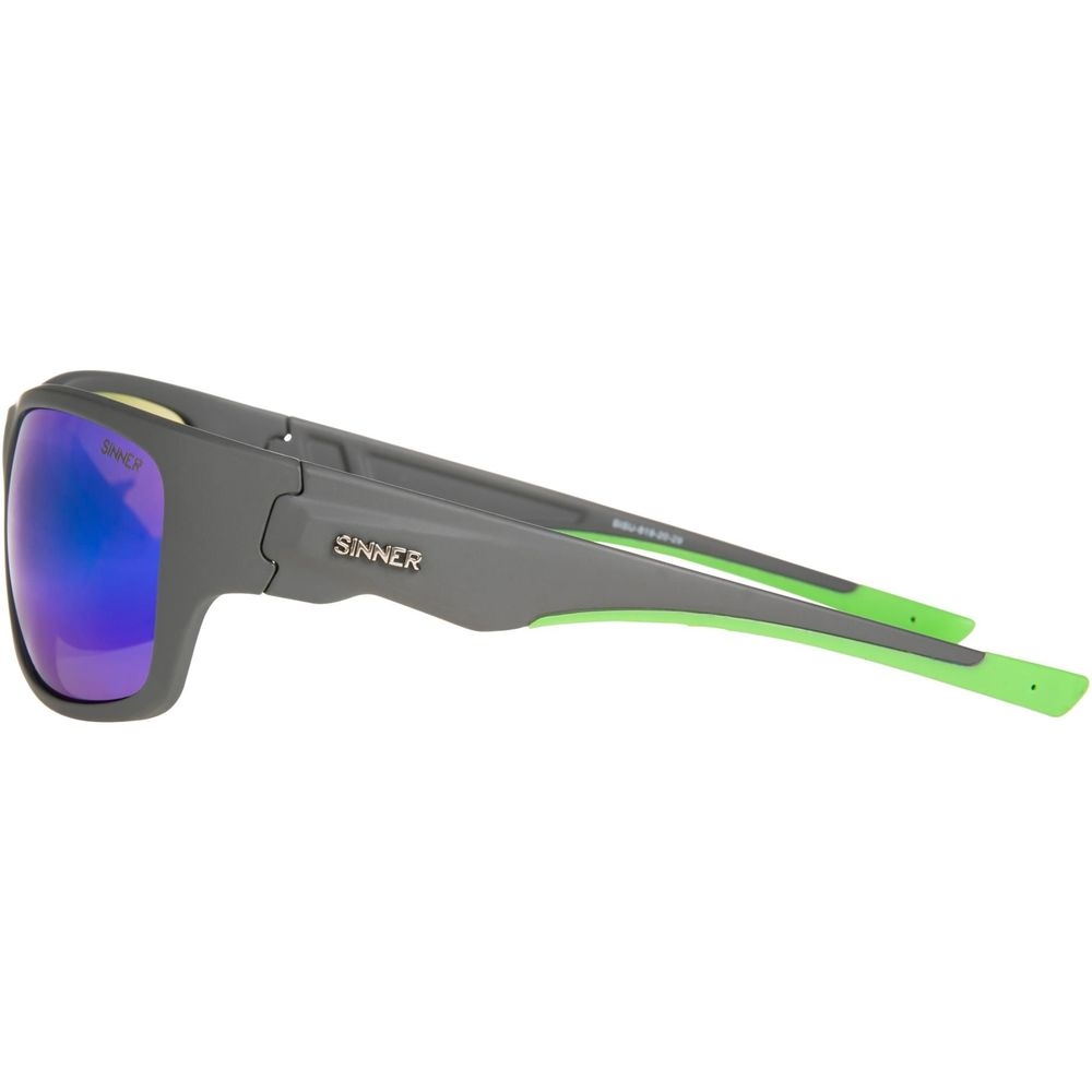 Sinner Sinner Bruno SISU-819-20-29 zonnebrillen Sinner Bruno Matte Dark Grey SISU-819-20-29 zonnebrillen online bestellen bij Kathmandu Outdoor & Travel