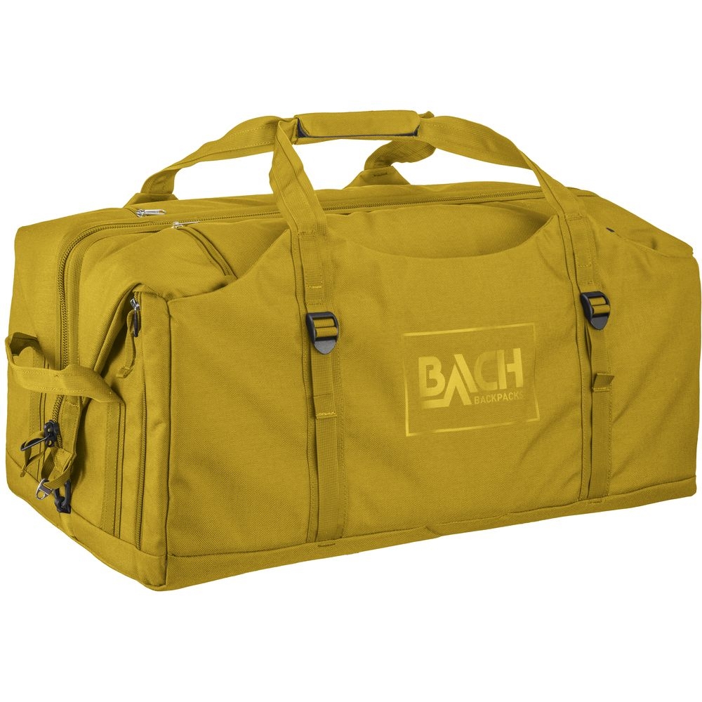 Bach Dr.Duffel 70 Yellow Curry B281355-6609 duffels online bestellen bij Kathmandu Outdoor & Travel