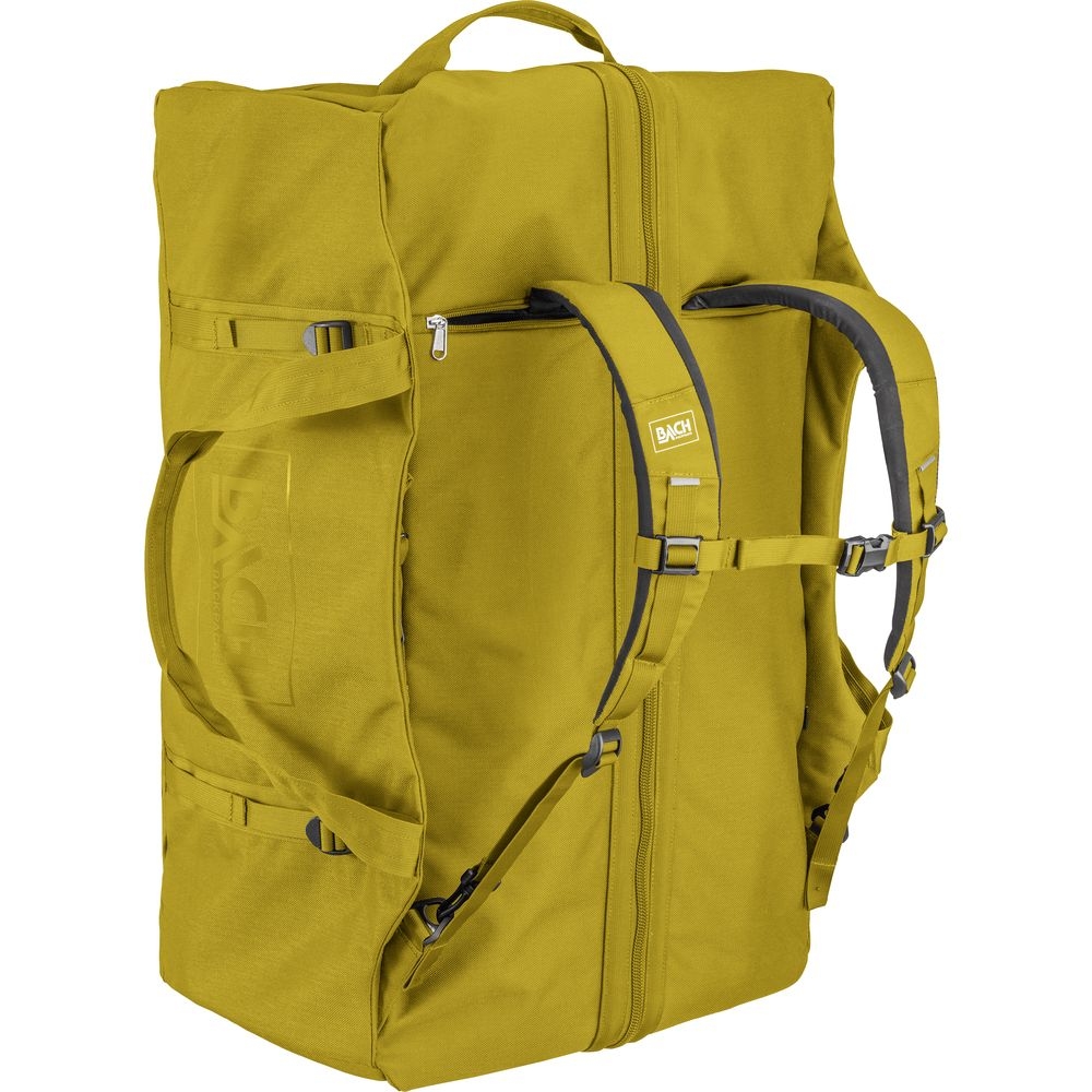 Bach Bach Dr.Duffel 110 B281356-6609 duffels Bach Dr.Duffel 110 Yellow Curry B281356-6609 duffels online bestellen bij Kathmandu Outdoor & Travel