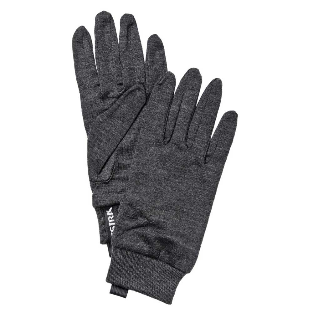 Hestra Merino Wool Liner Active glove antraciet 34110-390 kleding accessoires online bestellen bij Kathmandu Outdoor & Travel