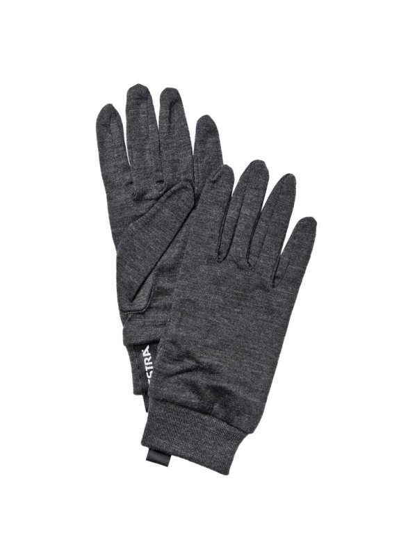 Hestra Merino Wool Liner Active glove antraciet Hestra Merino Wool Liner Active glove antraciet
