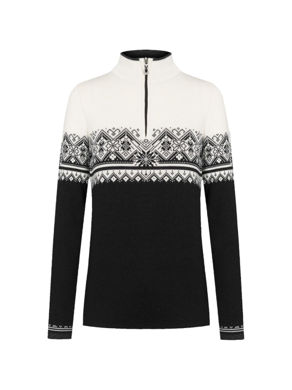 Dale Moritz Sweater Women's black/white/d.charc Dale Moritz Sweater Women's black/white/d.charc