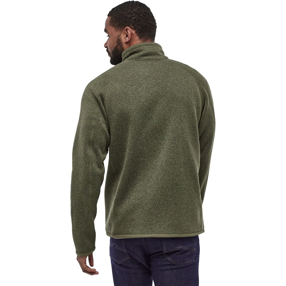 Patagonia Patagonia Better Sweater 1/4 Zip 25523-INDG fleeces en truien Patagonia Better Sweater 1/4 Zip Industrial Green 25523-INDG fleeces en truien online bestellen bij Kathmandu Outdoor & Travel