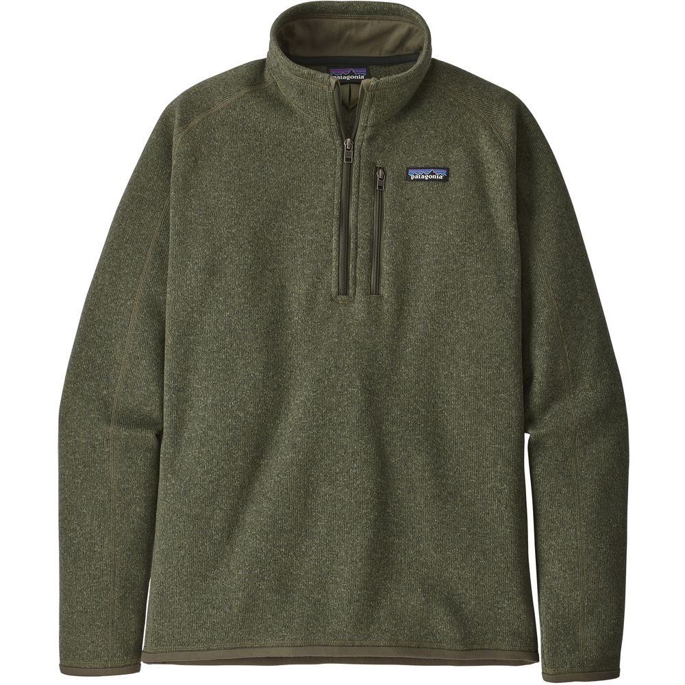 Patagonia Patagonia Better Sweater 1/4 Zip 25523-INDG fleeces en truien Patagonia Better Sweater 1/4 Zip Industrial Green 25523-INDG fleeces en truien online bestellen bij Kathmandu Outdoor & Travel