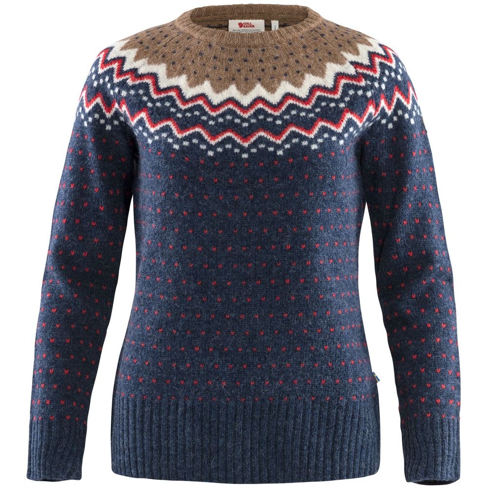 Fjällräven Fjällräven Ovik Knit Sweater Women's 89941-560 fleeces en truien Fjällräven Ovik Knit Sweater Women's navy 89941-560 fleeces en truien online bestellen bij Kathmandu Outdoor & Travel