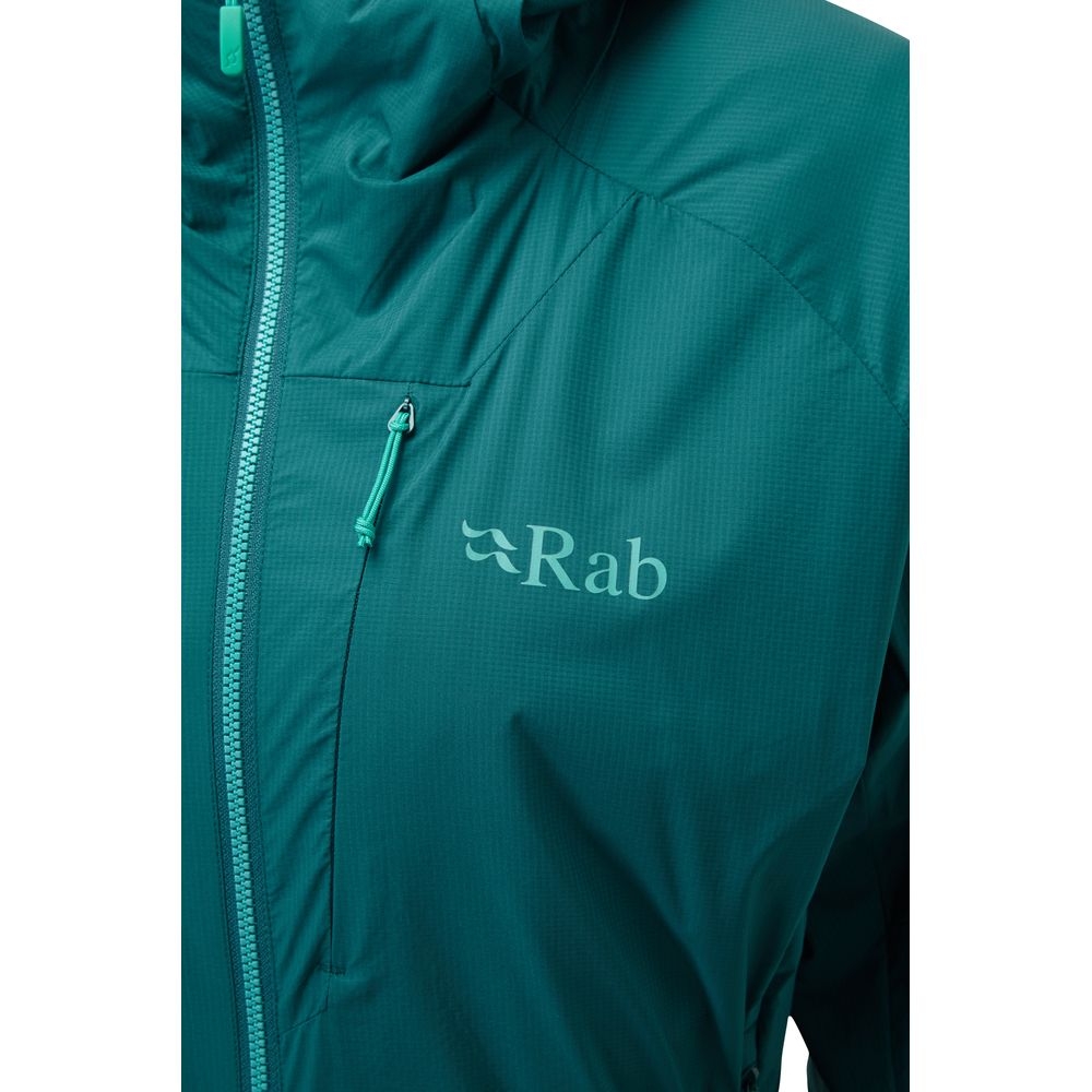 Rab VR Summit Jacket Women's Atlantis QVR-66-AT jassen online bestellen bij Kathmandu Outdoor & Travel