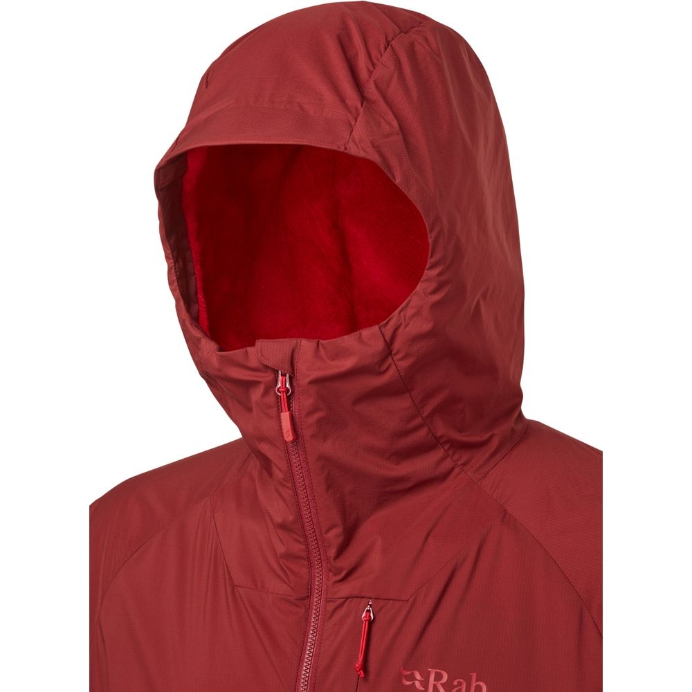 Rab VR Summit Jacket Oxblood Red QVR-65-OR jassen online bestellen bij Kathmandu Outdoor & Travel