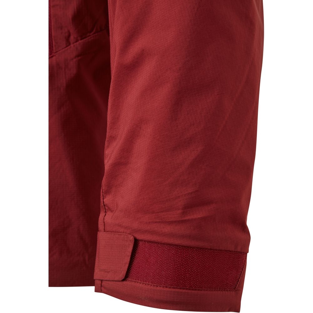 Rab VR Summit Jacket Oxblood Red QVR-65-OR jassen online bestellen bij Kathmandu Outdoor & Travel